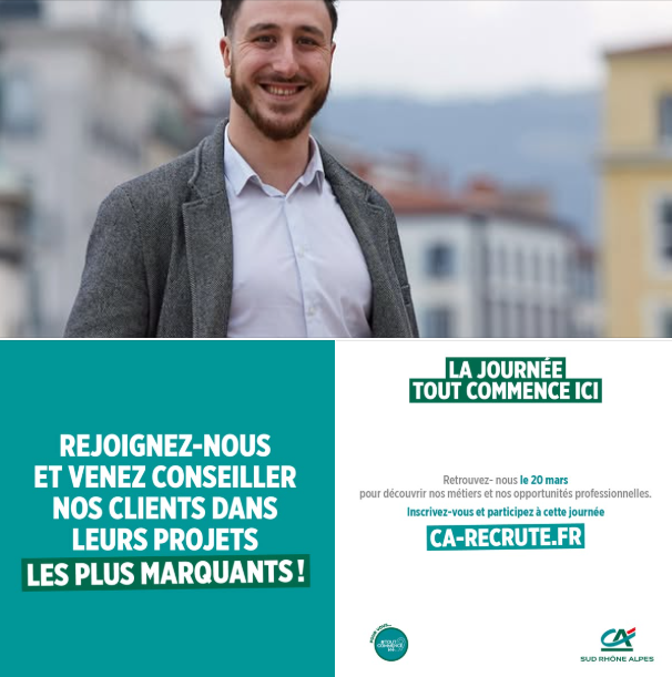 On recrute | Crédit Agricole Sud Rhône Alpes